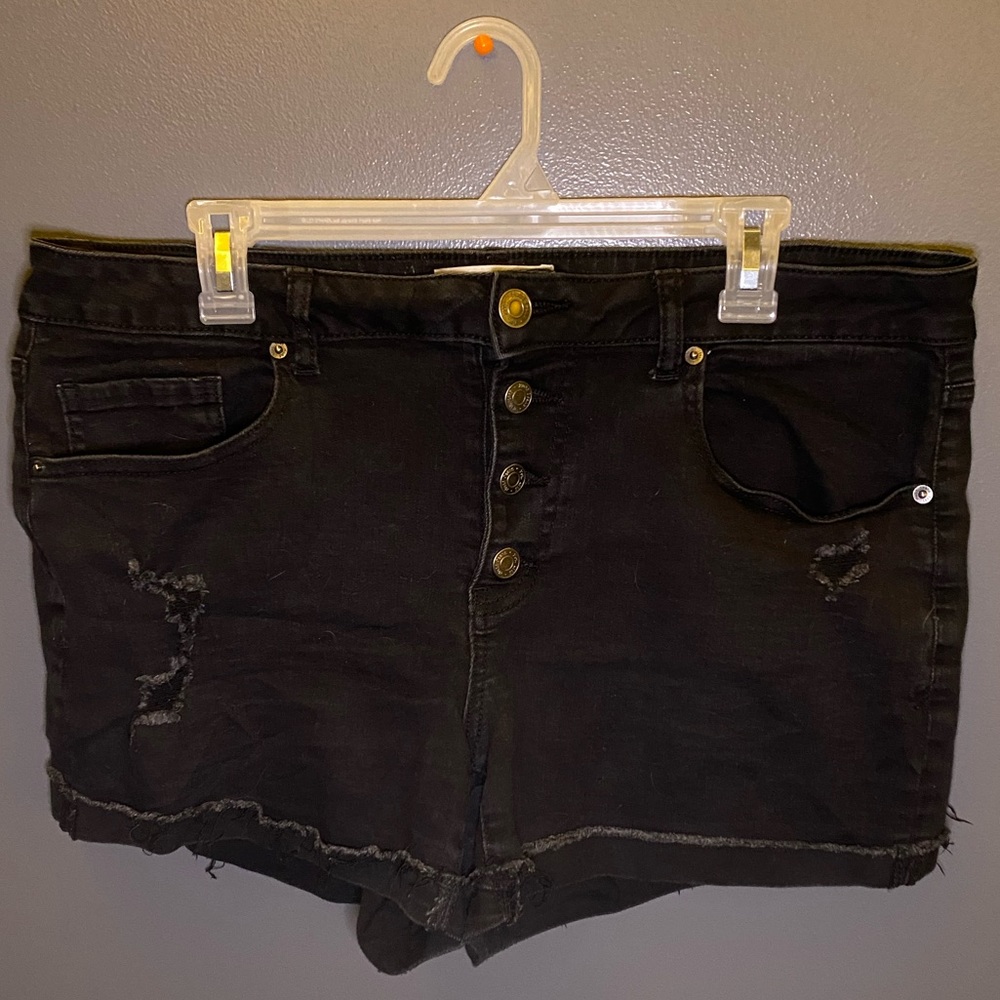Mudd High-Waisted Denim Shorts